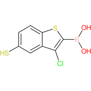 (3-chloro-5-sulfanyl-1-benzothiophen-2-yl)boronic acid