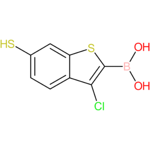 (3-chloro-6-sulfanyl-1-benzothiophen-2-yl)boronic acid