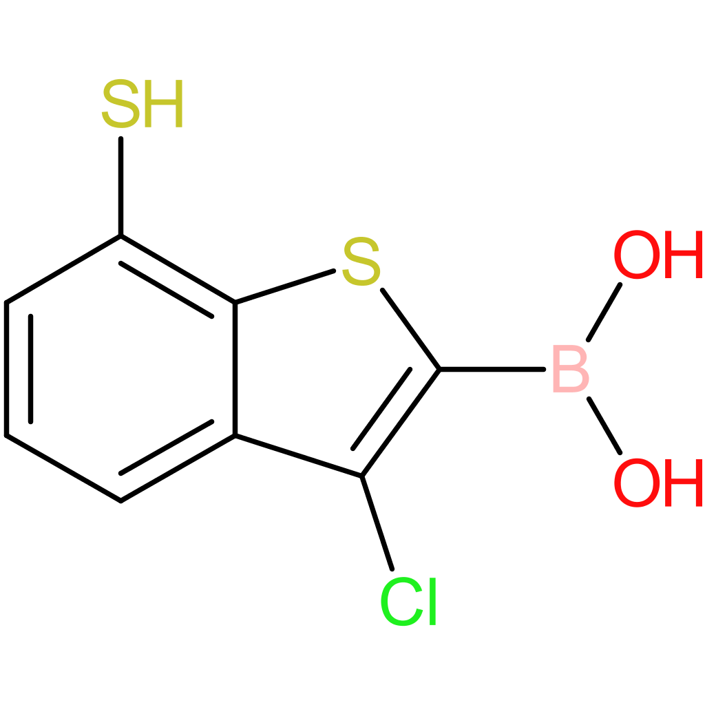 (3-chloro-7-sulfanyl-1-benzothiophen-2-yl)boronic acid