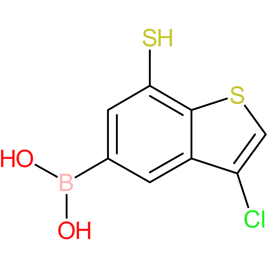 (3-chloro-7-sulfanyl-1-benzothiophen-5-yl)boronic acid