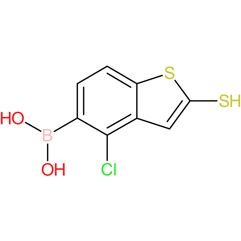 (4-chloro-2-sulfanyl-1-benzothiophen-5-yl)boronic acid