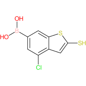 (4-chloro-2-sulfanyl-1-benzothiophen-6-yl)boronic acid