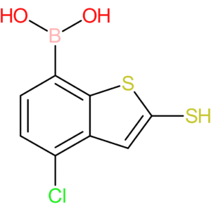 (4-chloro-2-sulfanyl-1-benzothiophen-7-yl)boronic acid