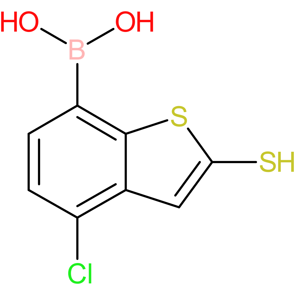 (4-chloro-2-sulfanyl-1-benzothiophen-7-yl)boronic acid