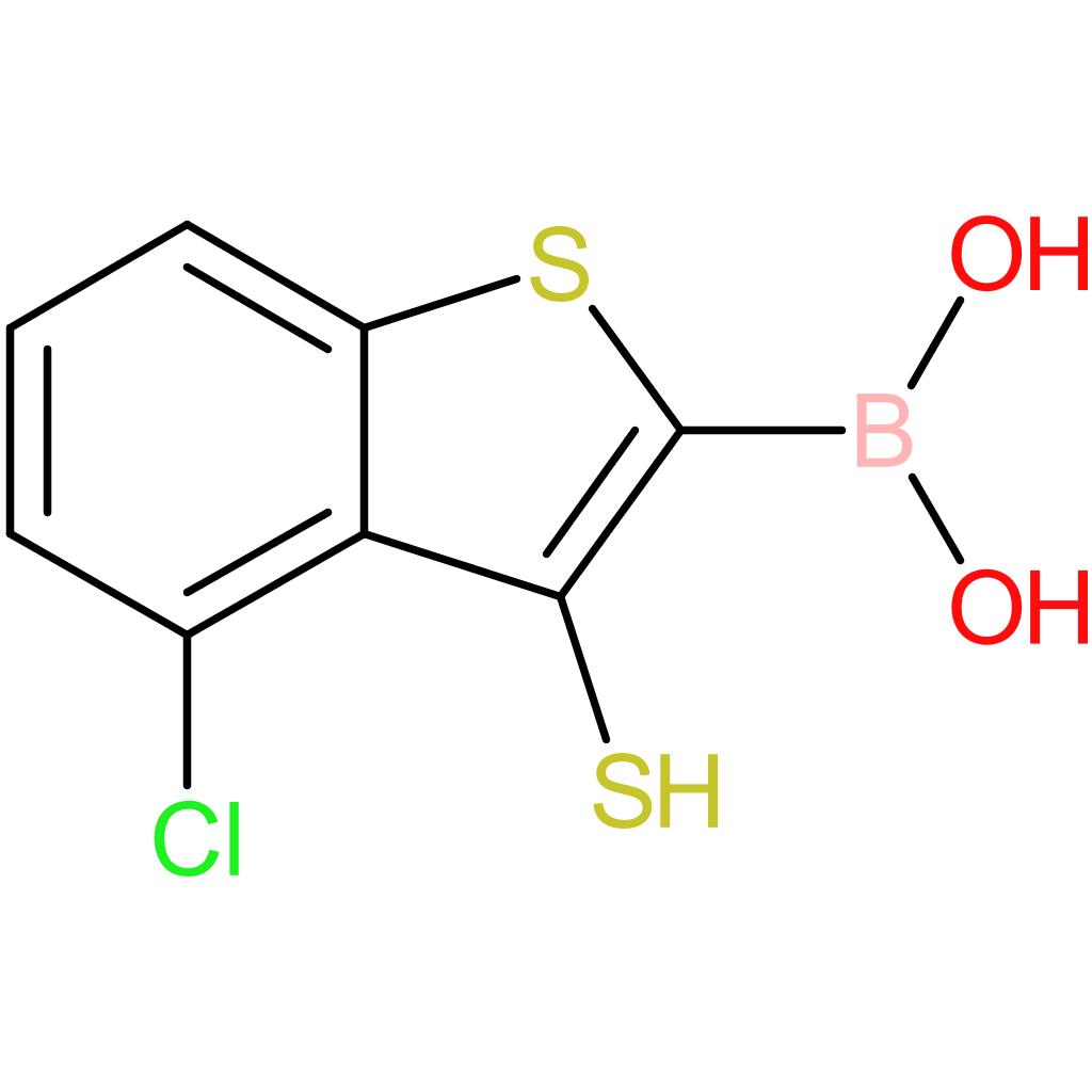(4-chloro-3-sulfanyl-1-benzothiophen-2-yl)boronic acid