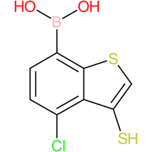 4-chloro-3-mercaptobenzothiophene-7-boronic acid