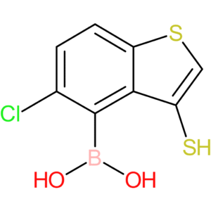 (5-chloro-3-sulfanyl-1-benzothiophen-4-yl)boronic acid