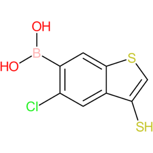 5-chloro-3-mercaptobenzothiophene-6-boronic acid