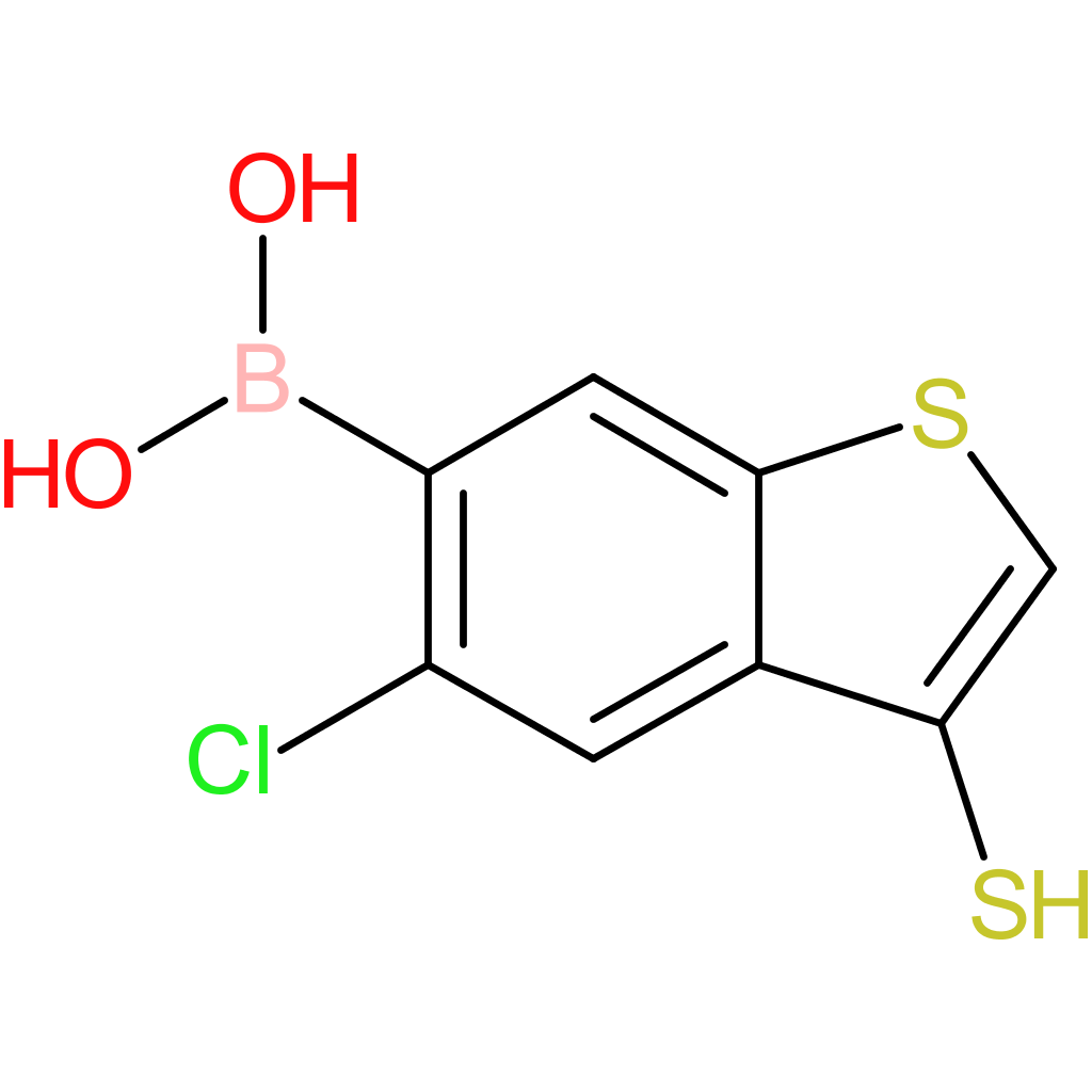 5-chloro-3-mercaptobenzothiophene-6-boronic acid