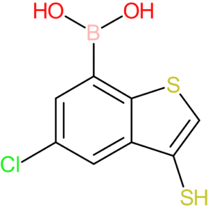 5-chloro-3-mercaptobenzothiophene-7-boronic acid