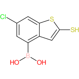 (6-chloro-2-sulfanyl-1-benzothiophen-4-yl)boronic acid