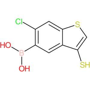 (6-chloro-3-sulfanyl-1-benzothiophen-5-yl)boronic acid