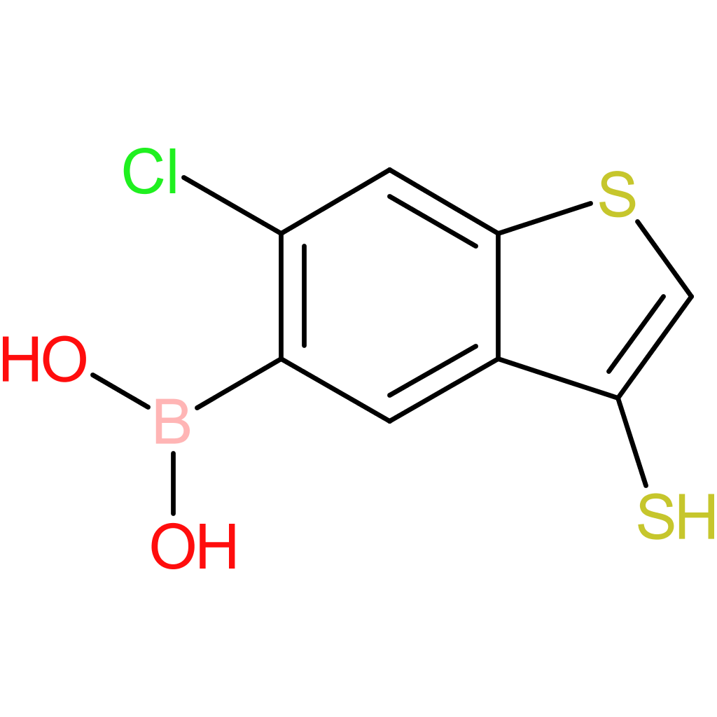 (6-chloro-3-sulfanyl-1-benzothiophen-5-yl)boronic acid
