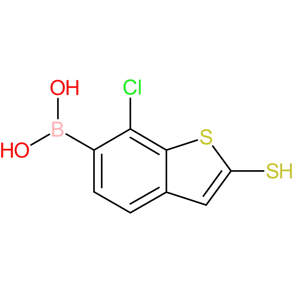 7-chloro-2-mercaptobenzothiophene-6-boronic acid
