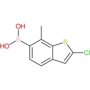 (2-chloro-7-methyl-1-benzothiophen-6-yl)boronic acid