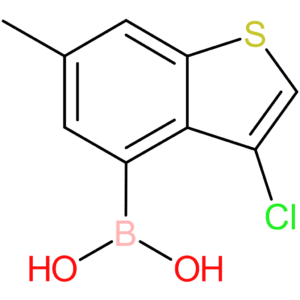 (3-chloro-6-methyl-1-benzothiophen-4-yl)boronic acid