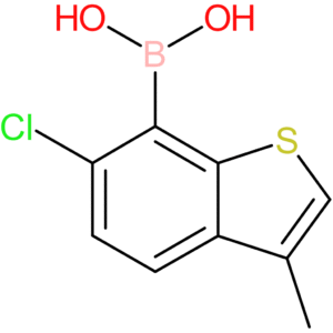 (6-chloro-3-methyl-1-benzothiophen-7-yl)boronic acid