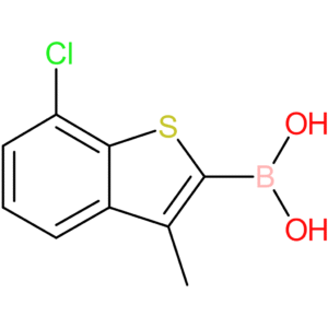 (7-chloro-3-methyl-1-benzothiophen-2-yl)boronic acid