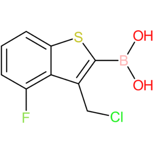 3-(chloromethyl)-4-fluorobenzothiophene-2-boronic acid