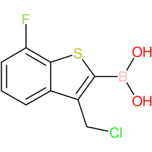 3-(chloromethyl)-7-fluorobenzothiophene-2-boronic acid