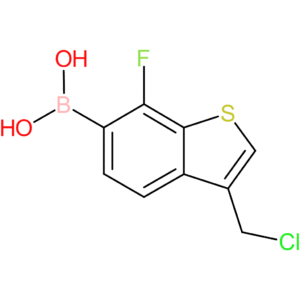 3-(chloromethyl)-7-fluorobenzothiophene-6-boronic acid