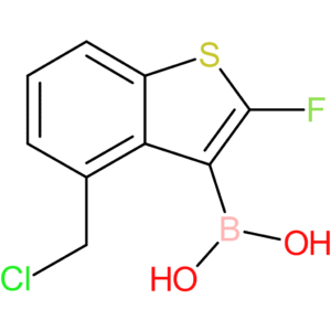 4-(chloromethyl)-2-fluorobenzothiophene-3-boronic acid