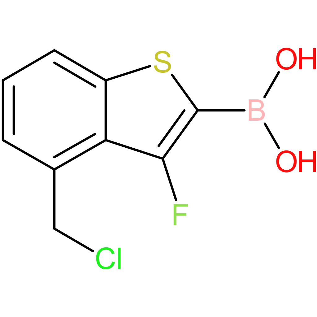 4-(chloromethyl)-3-fluorobenzothiophene-2-boronic acid