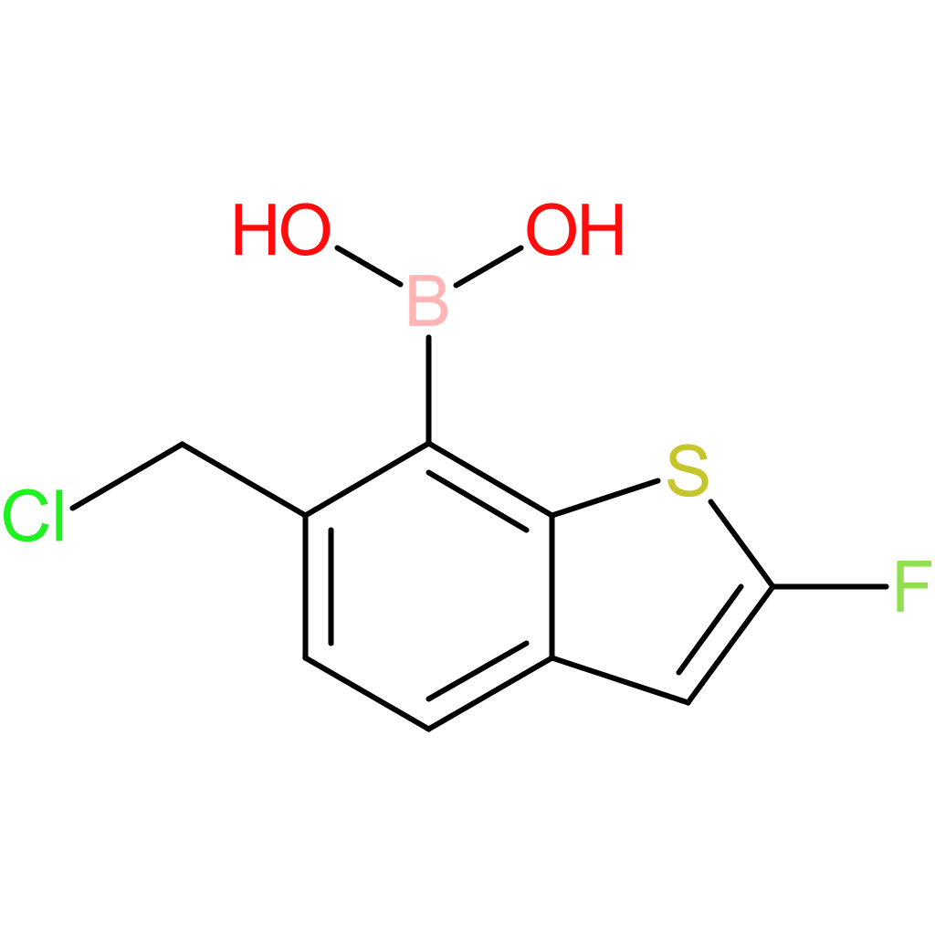 6-(chloromethyl)-2-fluorobenzothiophene-7-boronic acid