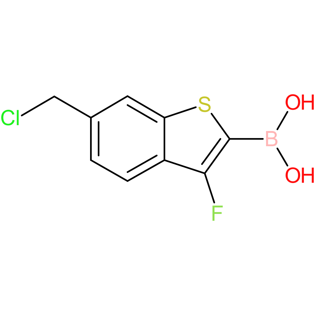 6-(chloromethyl)-3-fluorobenzothiophene-2-boronic acid