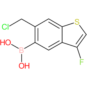 6-(chloromethyl)-3-fluorobenzothiophene-5-boronic acid