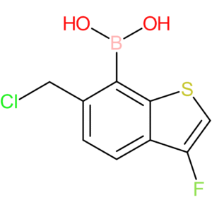 6-(chloromethyl)-3-fluorobenzothiophene-7-boronic acid