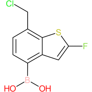 7-(chloromethyl)-2-fluorobenzothiophene-4-boronic acid