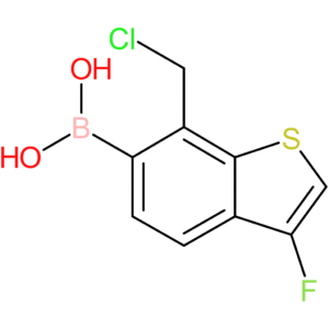 7-(chloromethyl)-3-fluorobenzothiophene-6-boronic acid
