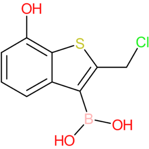 2-(chloromethyl)-7-hydroxybenzothiophene-3-boronic acid