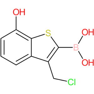 3-(chloromethyl)-7-hydroxybenzothiophene-2-boronic acid