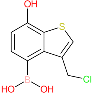 3-(chloromethyl)-7-hydroxybenzothiophene-4-boronic acid