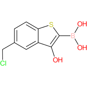 5-(chloromethyl)-3-hydroxybenzothiophene-2-boronic acid