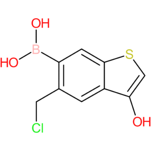 5-(chloromethyl)-3-hydroxybenzothiophene-6-boronic acid