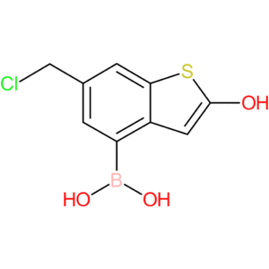 6-(chloromethyl)-2-hydroxybenzothiophene-4-boronic acid