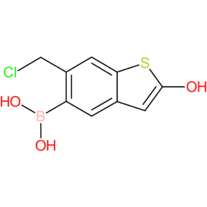 6-(chloromethyl)-2-hydroxybenzothiophene-5-boronic acid
