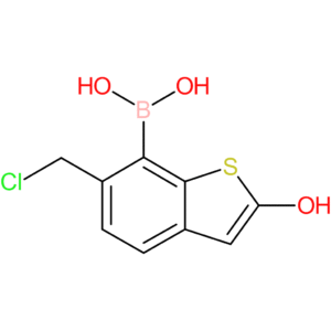 6-(chloromethyl)-2-hydroxybenzothiophene-7-boronic acid