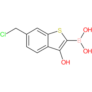 6-(chloromethyl)-3-hydroxybenzothiophene-2-boronic acid