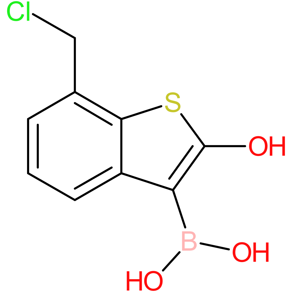 7-(chloromethyl)-2-hydroxybenzothiophene-3-boronic acid