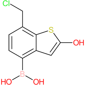 7-(chloromethyl)-2-hydroxybenzothiophene-4-boronic acid