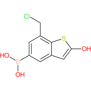7-(chloromethyl)-2-hydroxybenzothiophene-5-boronic acid