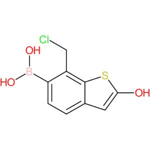 7-(chloromethyl)-2-hydroxybenzothiophene-6-boronic acid