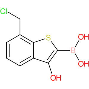 7-(chloromethyl)-3-hydroxybenzothiophene-2-boronic acid