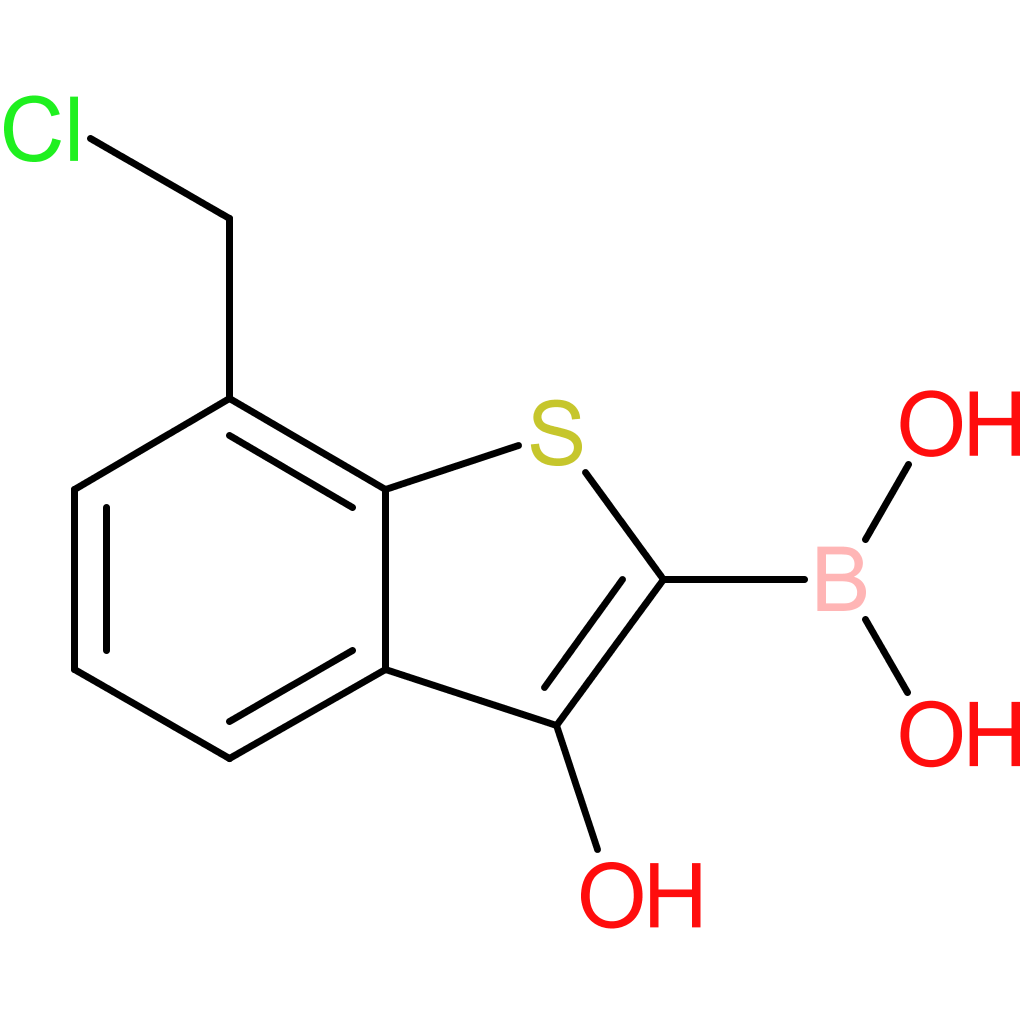 7-(chloromethyl)-3-hydroxybenzothiophene-2-boronic acid