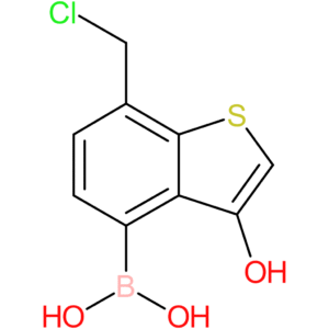 7-(chloromethyl)-3-hydroxybenzothiophene-4-boronic acid
