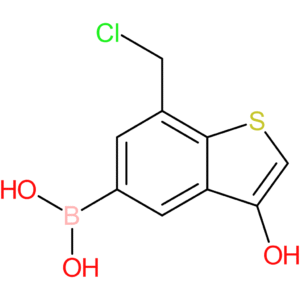 7-(chloromethyl)-3-hydroxybenzothiophene-5-boronic acid